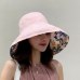 SUOGRY Double-Sided Reversible Bucket Hat 3D Printed Fisherman Hats Summer Spring Caps Casual Sunhat for Women