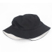 Solid Colors Black White Bucket Hats Women Men Outdoor Bucket Cap Women Hat Unisex Hip Hop Caps Double-sided Fishing Hat