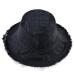 Summer Washed Denim Sun Hat Women Fashion Tassel Floppy Cap Ladies Wide Brim Beach Bucket Hats Female Cotton foldable Chapeu