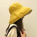 Women Fashion Casual Cycling Foldable Bucket Hat Summer Travel Gift Wide Brim Solid Soft Outdoor Sports Sun Protection Beach