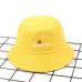 embroidery bucket hat for men women hip hop fisherman cap Adult panama bob hat summer lovers flat hats  outdoor travel hat