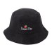 embroidery bucket hat for men women hip hop fisherman cap Adult panama bob hat summer lovers flat hats  outdoor travel hat