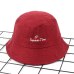 embroidery bucket hat for men women hip hop fisherman cap Adult panama bob hat summer lovers flat hats  outdoor travel hat