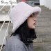 retro color thick warm fur leisure hat Women Winter Hat flat caps Wool Mixed Outdoor Beanies Baggy Headwear Cap wholesale