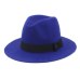 100% Wool Wide Brim Floppy Felt Trilby Bowknot Fedora Hat For Elegant Womem Ladies Winter Auturmn Cashmere Gangster Church Hat 5