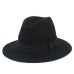 100% Wool Wide Brim Floppy Felt Trilby Bowknot Fedora Hat For Elegant Womem Ladies Winter Auturmn Cashmere Gangster Church Hat 5