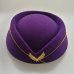 13 Colors Wool Felt Pillbox Air Hostesses Beret Hat Base Cap Airline Stewardess Formal Uniform Hat Caps