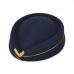 13 Colors Wool Felt Pillbox Air Hostesses Beret Hat Base Cap Airline Stewardess Formal Uniform Hat Caps