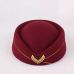 13 Colors Wool Felt Pillbox Air Hostesses Beret Hat Base Cap Airline Stewardess Formal Uniform Hat Caps