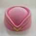 13 Colors Wool Felt Pillbox Air Hostesses Beret Hat Base Cap Airline Stewardess Formal Uniform Hat Caps