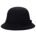 2015 Vogue Ladies Women Girls Vintage Wool Felt Bowler Derby Fedora Trilby Bowknot Fedoras Hat Cap For Woman