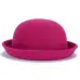 2017 New Fall Winter Fashion warm Wool Felt Women's Fedoras Hats Retro Vintage Animal Cap Not Deformed Fedoras Caps For Women