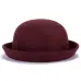 2017 New Fall Winter Fashion warm Wool Felt Women's Fedoras Hats Retro Vintage Animal Cap Not Deformed Fedoras Caps For Women