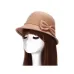 2017 Spring Fashion Vintage Women Ladies Wool Fedora Hat Bucket Dome Bell Bow Felt Hats Women Cap Hats Hat 6 color