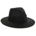 2018 Autumn Winter Womens Felt Hat Fedoras Big Brim Hats For Women British Style Vintage Church Hats Lady Flat Brim Fedoras