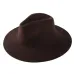 2018 Autumn Winter Womens Felt Hat Fedoras Big Brim Hats For Women British Style Vintage Church Hats Lady Flat Brim Fedoras