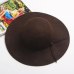 2018 New Pillbox Hat Women's Wide Brim Felt Bowler Fedora Hat Floppy Sun Bowknot Cloche Cap Women's Large Hat 10 Colors outdoor