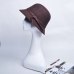 Elegant Women Round Bowler Cap Imitation Wool Bowknot Fedoras Cotton Church Cloche Bucket Hat Vintage Brim Chapeu Feminino