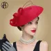 FS Fascinators Black And White Weddings Pillbox Hat For Women Straw Fedora Vintage Ladies Church Dress Sinamay Derby Hats