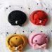 Fascinator Hats for Women Winter Embroidered Veil cotton Felt Pillbox Hats for Formal Cocktail Party Wedding Hats Dress Fedoras