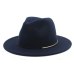 Fashion Wool Women Outback Fedora Hat For Winter Autumn ElegantLady Floppy Cloche Wide Brim Jazz Caps Size 56-58CM K40