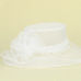 Fasion Women Wedding Formal Church Organza Wide Brim Hat  Fedoras