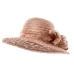 Kajeer Church Hats For Women Black Sexy Floral Crown Vintage Style Organza Fascinator Sun Hat Women Party Dance Hair Accessory