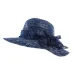 Kajeer Church Hats For Women Black Sexy Floral Crown Vintage Style Organza Fascinator Sun Hat Women Party Dance Hair Accessory