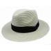 LNPBD Summer fashion white flat brim wide brim women's strawhat women's jazz fedoras hat sun-shading hat beach cap summer