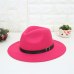 MUQGEW Winter Autumn Imitation Woolen hats Women Men Ladies Top Jazz Hat  European American Round Caps Bowler Hats chapeu