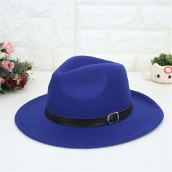 MUQGEW Winter Autumn Imitation Woolen hats Women Men Ladies Top Jazz Hat  European American Round Caps Bowler Hats chapeu