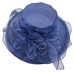 New Trendy Summer Hats For Women Organza Floral Wedding Fedoras Formal  Hats Wide Brim Sunhat Beach Church Hat