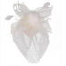 New style hot sale Party Fascinator Hair Accessory Feather Clip Hat Flower Lady Veil Wedding Decor