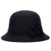 Vogue Ladies Women Girls  Flowers Hats Trendy Derby Wool Bowler Fall Winter Warm Lovers Fedoras Princess caps chapeau femme