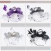 Womens Hat Cap Fedoras Dress Fascinator Wool Felt Pillbox Hat Party Penny Mesh Hat Ribbons And Feathers Wedding Party Hat