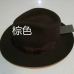 Wool Fedora Hat Derby Fedoras Cap Felt Billycock Hats Winter Fashion Bowler Headwear Wool Fedora Trilby Hats Man's Cap  B-8130