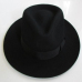 Wool Fedora Hat Derby Fedoras Cap Felt Billycock Hats Winter Fashion Bowler Headwear Wool Fedora Trilby Hats Man's Cap  B-8130