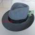 Wool Fedora Hat Derby Fedoras Cap Felt Billycock Hats Winter Fashion Bowler Headwear Wool Fedora Trilby Hats Man's Cap  B-8130