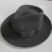 Wool Fedora Hat Derby Fedoras Cap Felt Billycock Hats Winter Fashion Bowler Headwear Wool Fedora Trilby Hats Man's Cap  B-8130