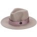 oZyc Ladies pink wool feodra hat winter womens M letter wool Jazz fedoras pink hat for women large brim cowboy panama fedoras