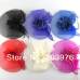 women fascinator cocktail hat for weddings or daily and party girls hair accessories with headband &clip