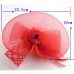 women fascinator cocktail hat for weddings or daily and party girls hair accessories with headband &clip