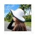 2015 Fashion Seaside Sun Visor Hat Female Summer Sun Hats For Women large Brimmed Straw Sun Hat Folding Beach Girls Wholesale