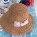 2017 summer fashion Foldable Cotton Beach bow sun hats for Women Fashion Design Women Beach Sun Hat Foldable Brimmed Straw Hat