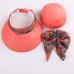 2018 Fashion UV Sun Hat Summer Sun Hats For Women Straw Hat Girls Beach Organza Cap Visors Caps Multipurpose Foldable Floppy Hat