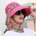 2018 Fashion UV Sun Hat Summer Sun Hats For Women Straw Hat Girls Beach Organza Cap Visors Caps Multipurpose Foldable Floppy Hat