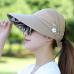 2018 Hot 1PCS women summer Sun Hats pearl packable sun visor hat with big heads wide brim beach hat UV protection female cap