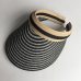 2018 New Woman's Sun Hats Female Bowknot Visor Caps Hand Made DIY Straw Summer Cap Casual Shade Hat Empty Top Hat Beach