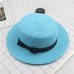 2019 Hot Parent-child Sun Hat Cute Children Sun Hats Bow Hand Made Women Straw Cap Beach Big Brim Hat Casual Glris Summer Cap