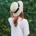 2019 Hot Parent-child Sun Hat Cute Children Sun Hats Bow Hand Made Women Straw Cap Beach Big Brim Hat Casual Glris Summer Cap